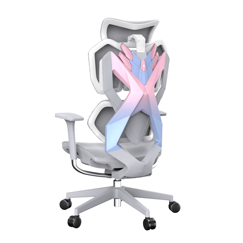 美结合——骁骑独角兽女生电竞椅瓦力游戏试